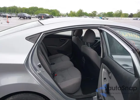 2016 Hyundai Elantra Se from USA, damaged, VIN 5NPDH4AE7GH739181